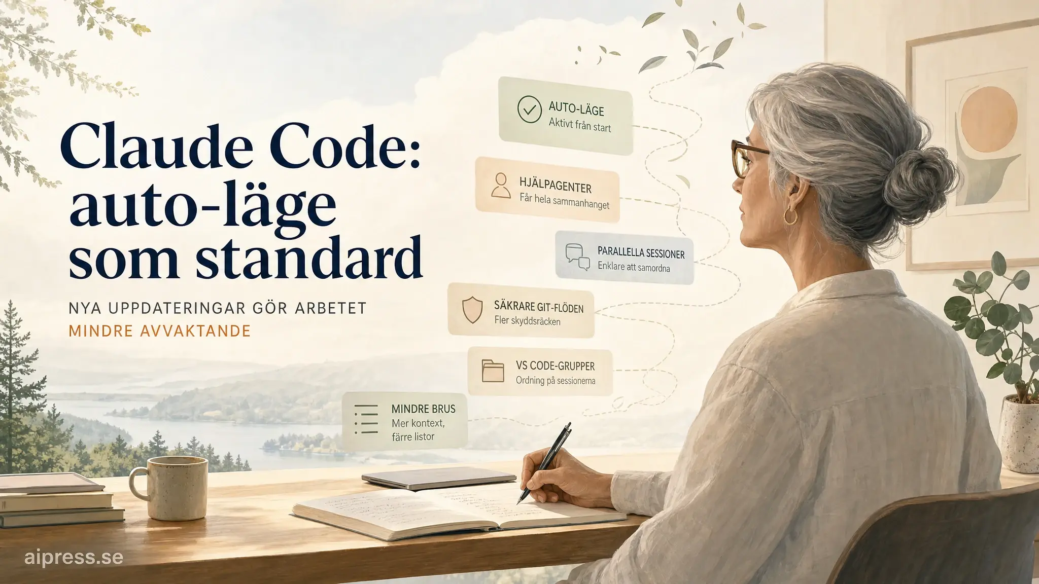 Claude Code startar nu i auto-läge som standard