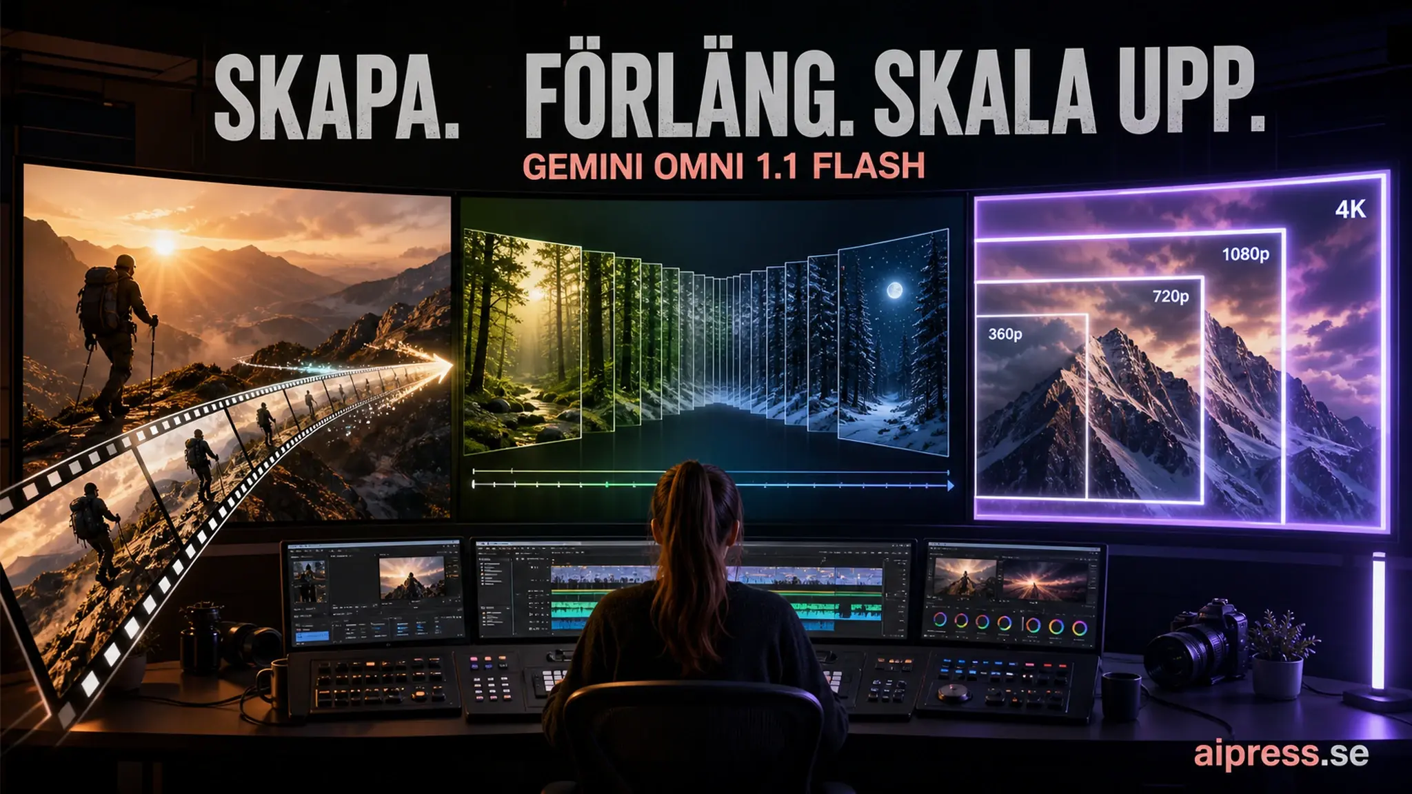 Gemini Omni 1.1 Flash kan förlänga AI-videor