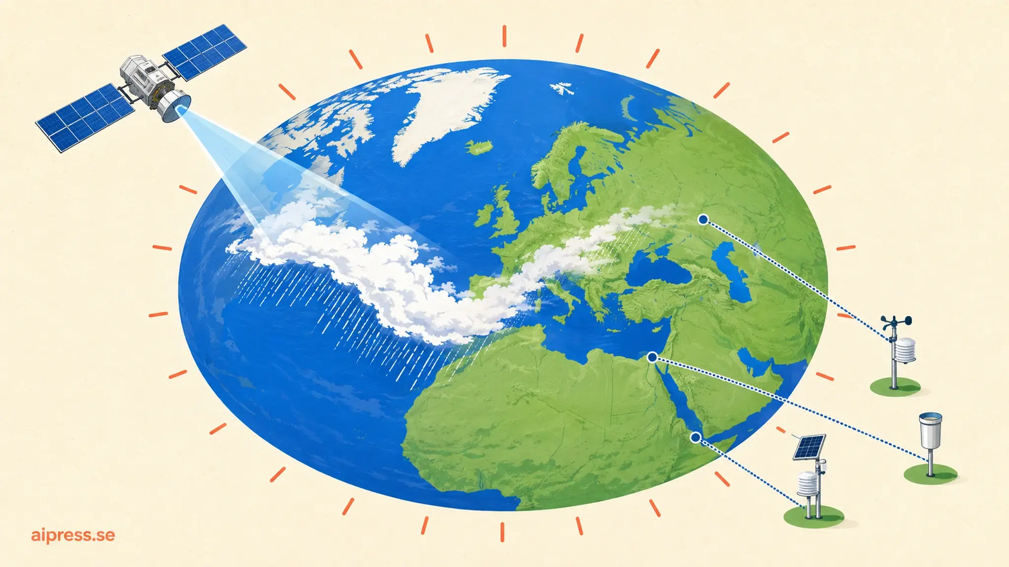 WeatherNext 3 ger Sök och Gemini nytt väder varje timme